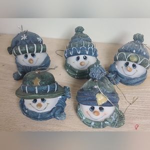 5 light weight snowmen